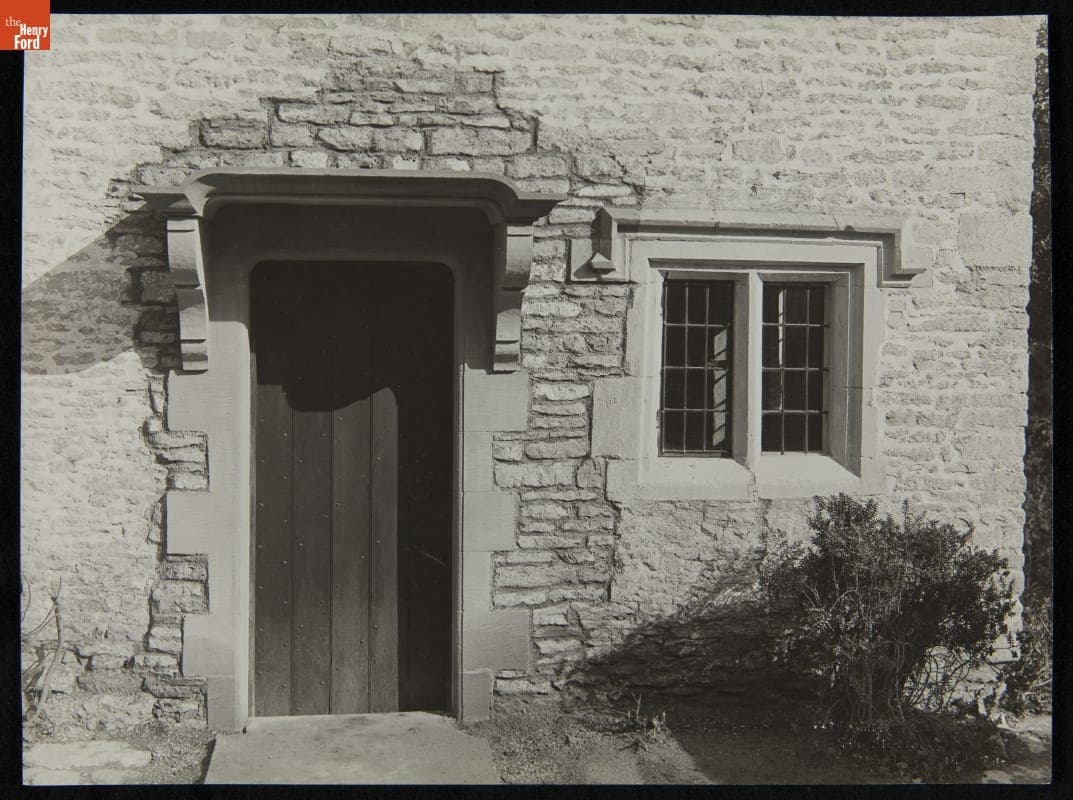 Cotswold Cottage at its Original Site, Chedworth, Gloucestershire, England, 1929-1930