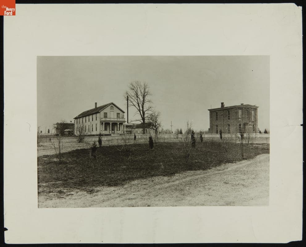Thomas Edison's Menlo Park Laboratory, Menlo Park, New Jersey, circa 1890