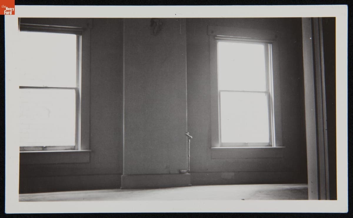 Interior of Wright Cycle Shop in Dayton, Ohio, 1936