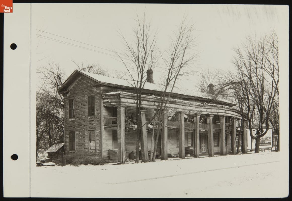 Eagle Tavern in Clinton, Michigan, February 2, 1925