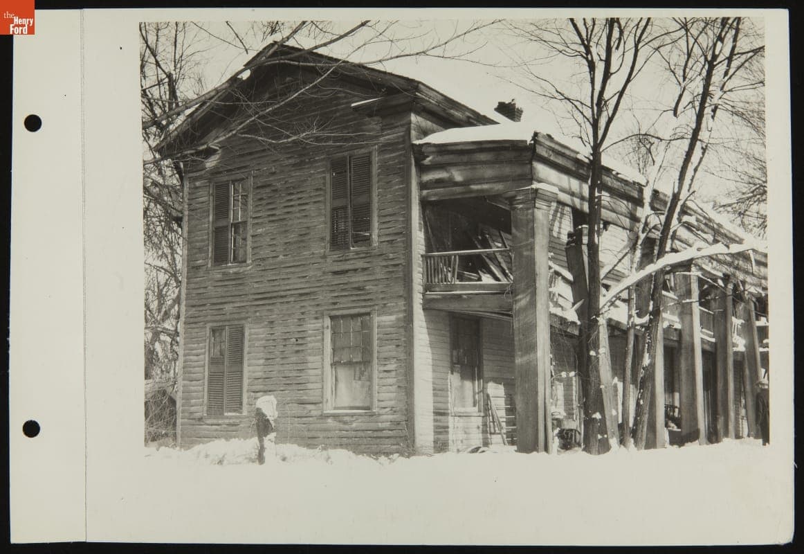Eagle Tavern in Clinton, Michigan, February 2, 1925