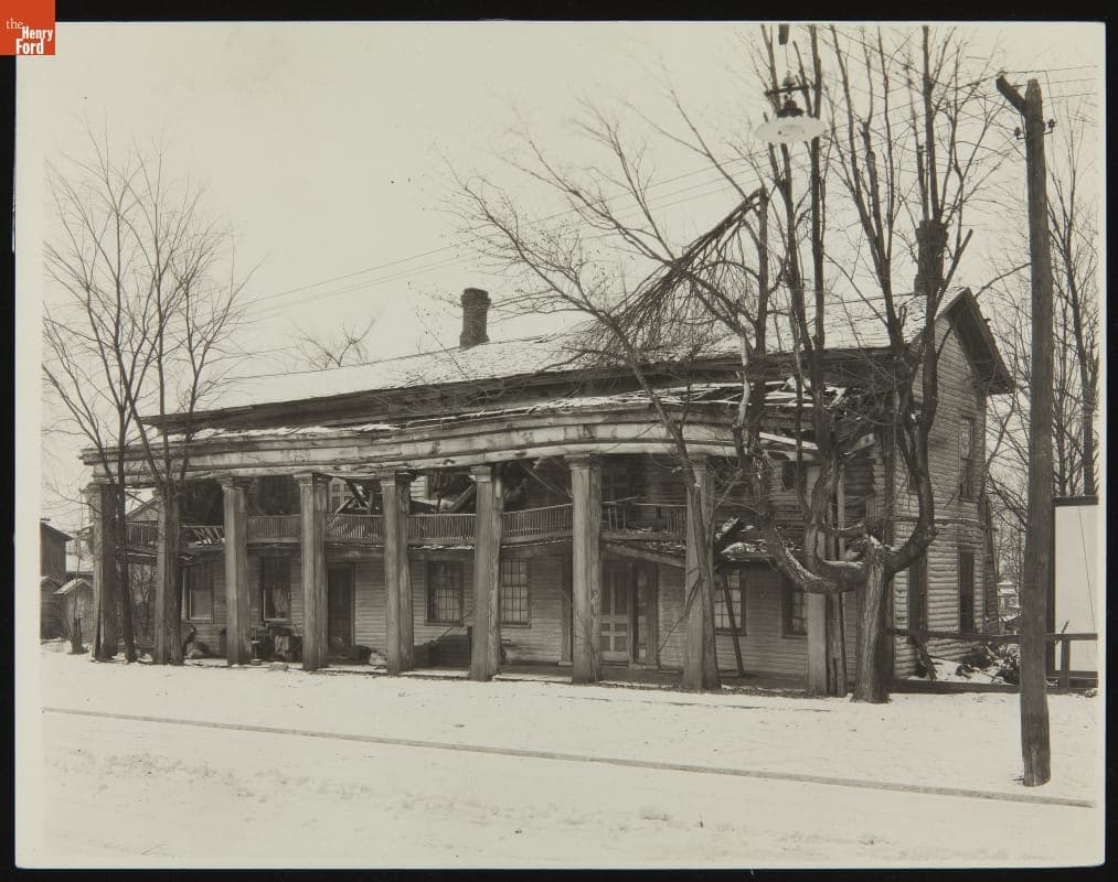 Eagle Tavern in Clinton, Michigan, February 2, 1925