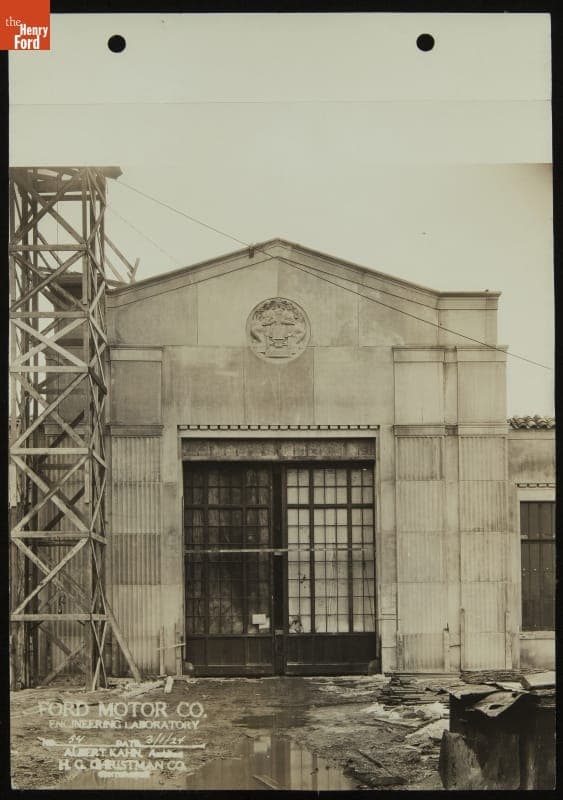 Ford Motor Company--Plant Construction--Dearborn Engineering Lab--1923-1924--Item17
