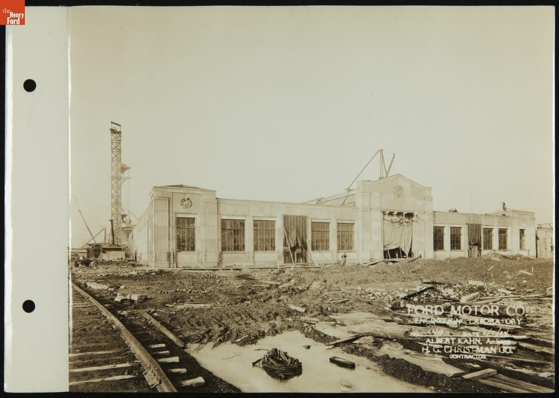 Ford Motor Company--Plant Construction--Dearborn Engineering Lab--1923-1924--Item22