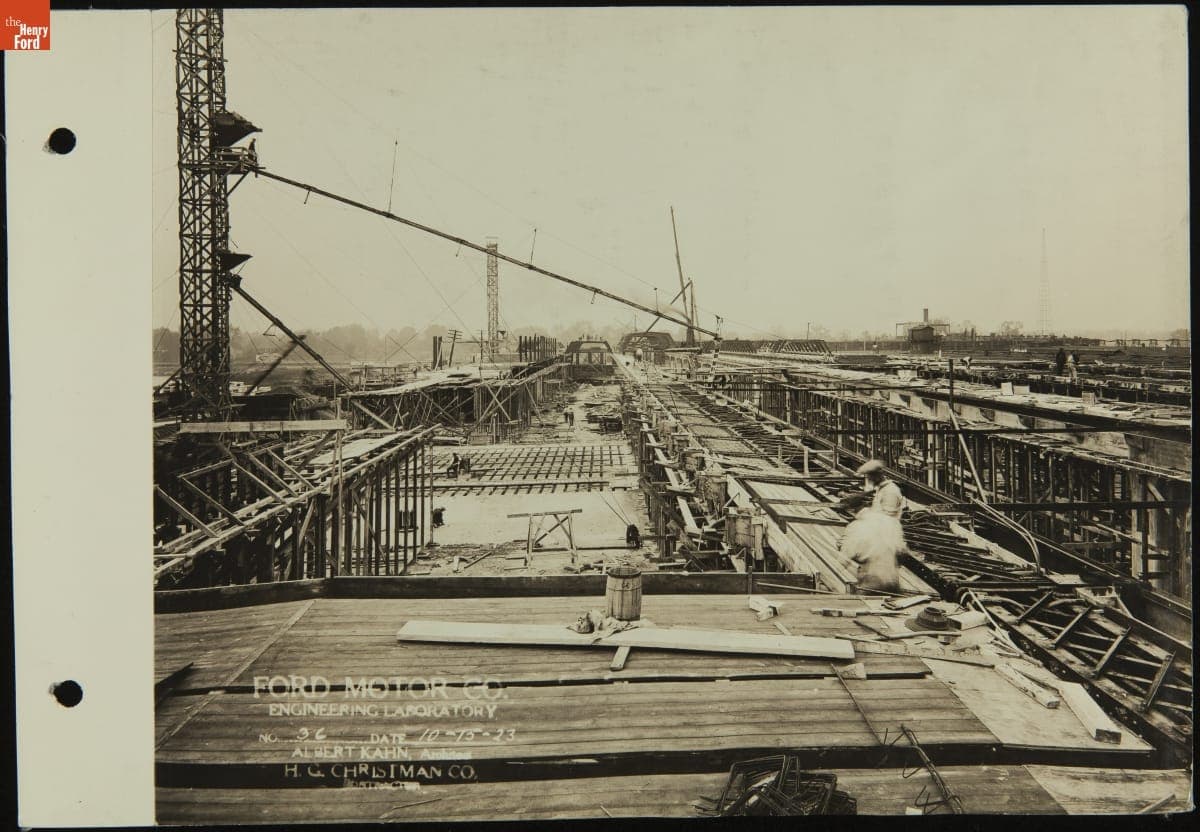 Ford Motor Company--Plant Construction--Dearborn Engineering Lab--1923-1924--Item34