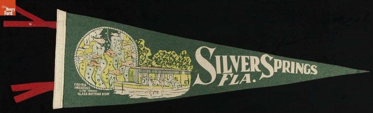 Pennant, "Silver Springs, Fla.," 1940-1965