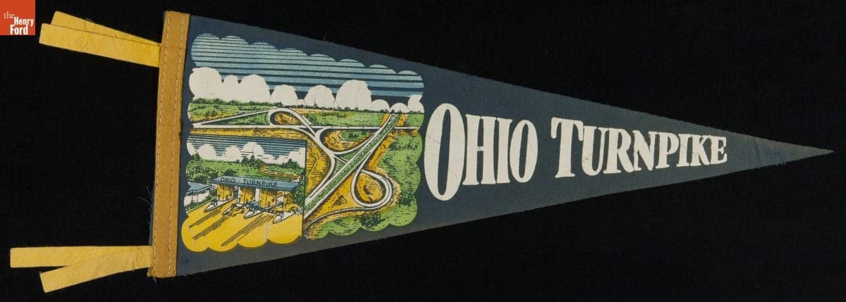 Pennant, "Ohio Turnpike," circa 1960