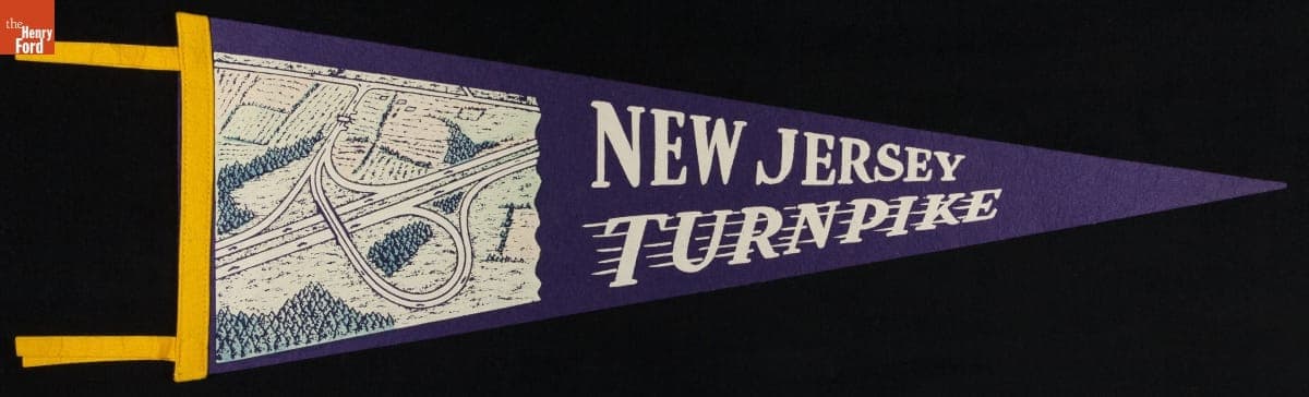 Pennant, "New Jersey Turnpike," 1952-1965