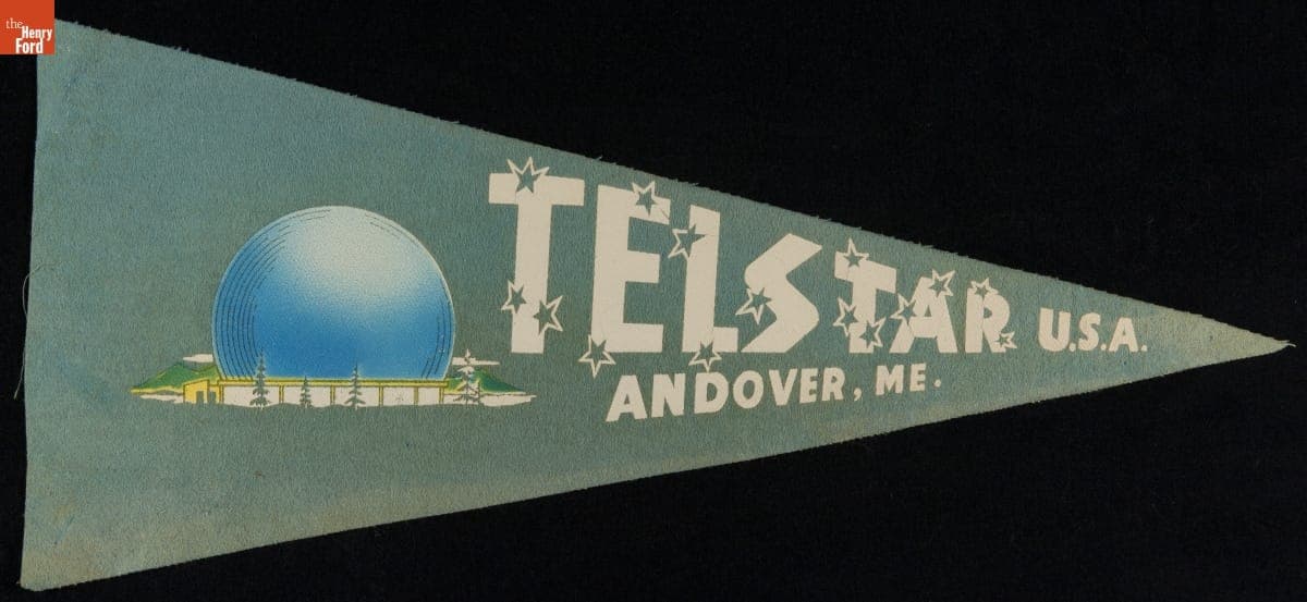 Pennant, "Telstar U.S.A., Andover, Me.," 1962-1965