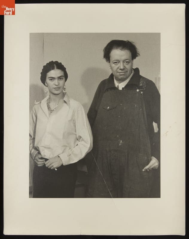 Frida Kahlo and Diego Rivera, 1932