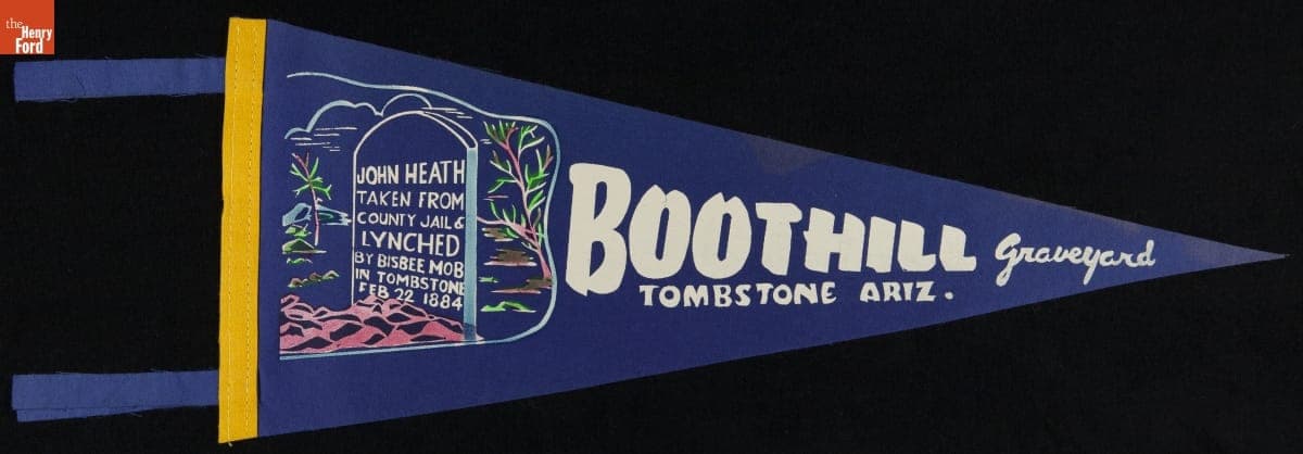 Pennant, "Boothill Graveyard, Tombstone, Ariz.," 1940-1965