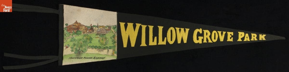 Pennant, "Willow Grove Park," 1940-1965