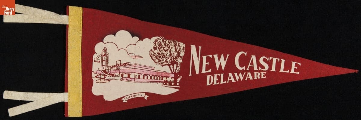 Pennant, "New Castle, Delaware," 1952-1965