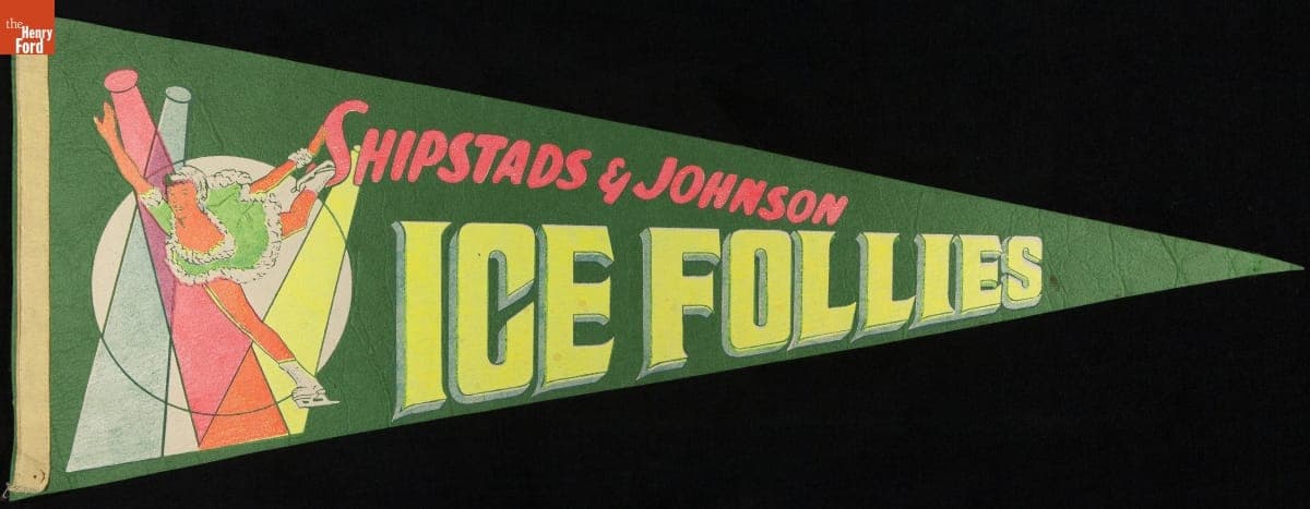 Pennant, "Shipstads & Johnson Ice Follies," 1940-1965