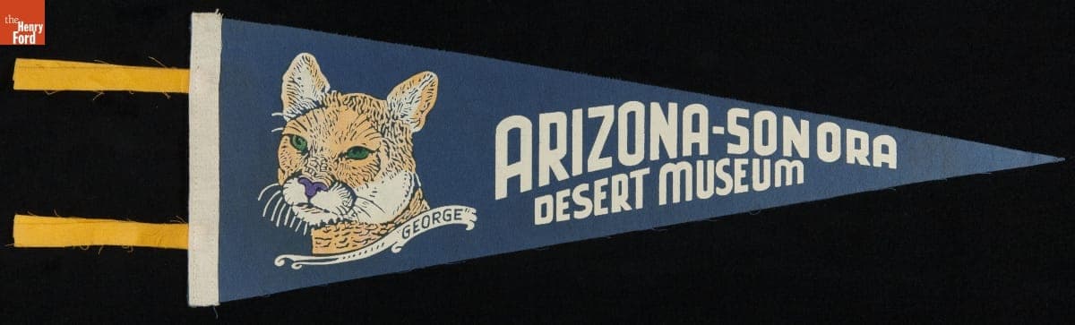 Pennant, "Arizona-Sonora Desert Museum," 1952-1965