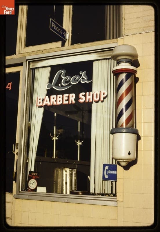 Lee's Barber Pole, Salt Lake City, Utah, 1980