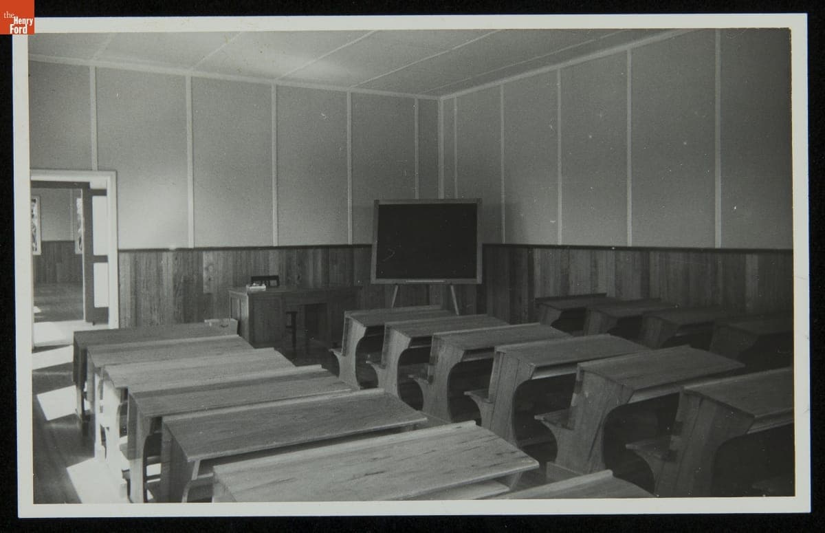 Classroom in Belterra School, Belterra, Brazil, circa 1942