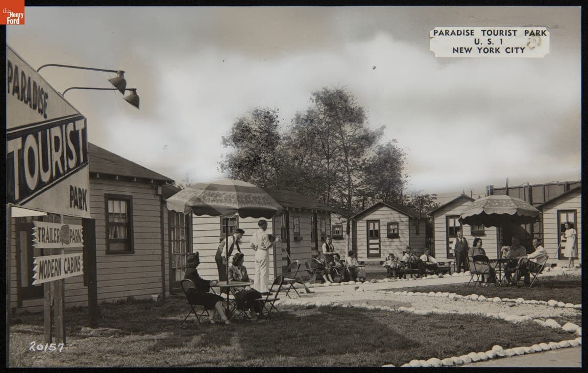 Paradise Tourist Park, New York City, 1948-1950