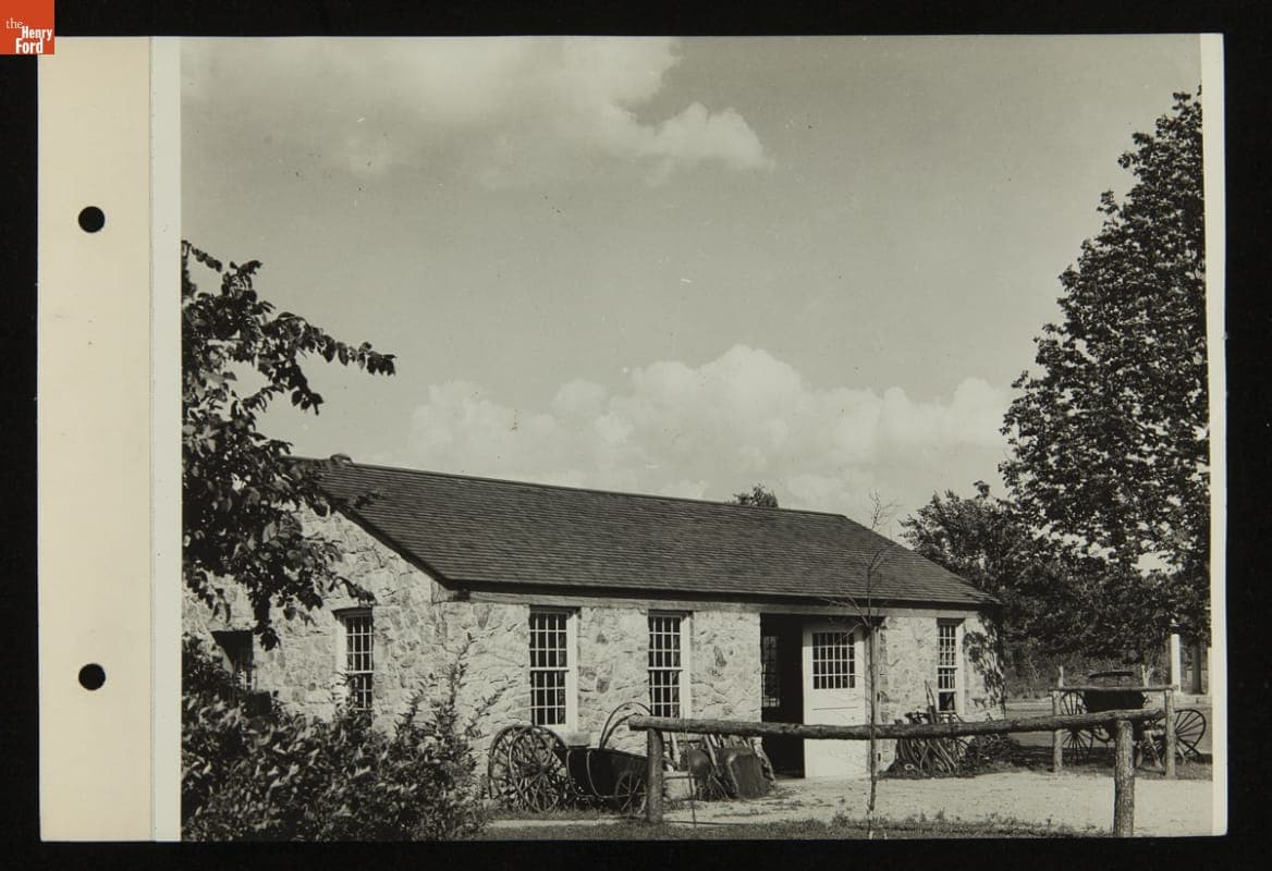 Blacksmith Shop in Greenfield Village, 1931