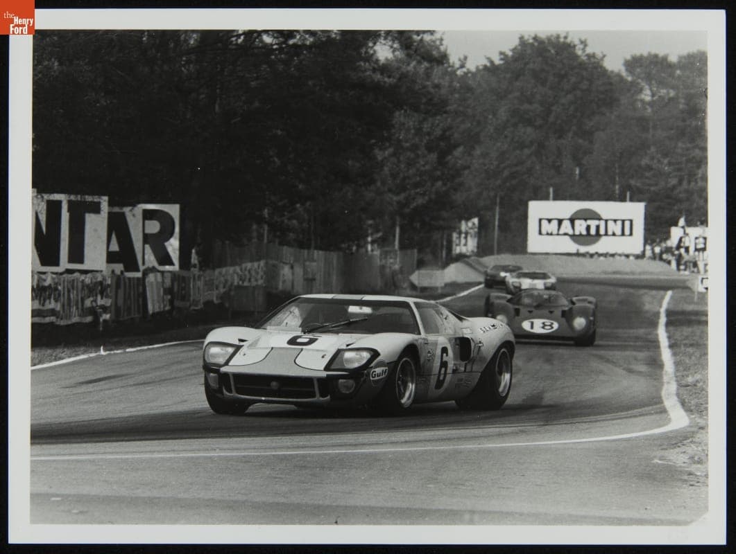 Ford GT40 in 24 Hours of Le Mans Race, June 1969