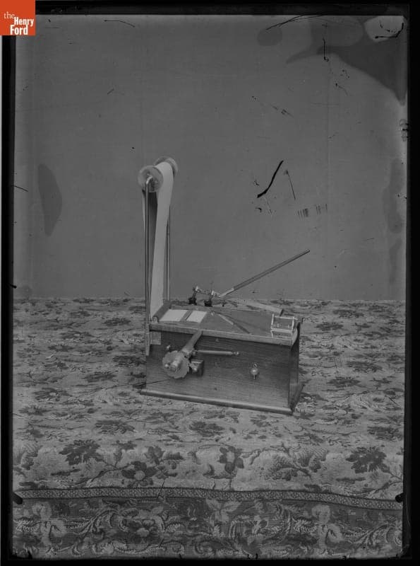Calculating and Printing Machine, Made by Leon Bollee, France, circa 1900
