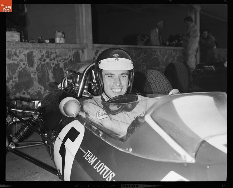 Jim Clark, 1965 Mexican Grand Prix, Mexico City, Mexico, October 1965