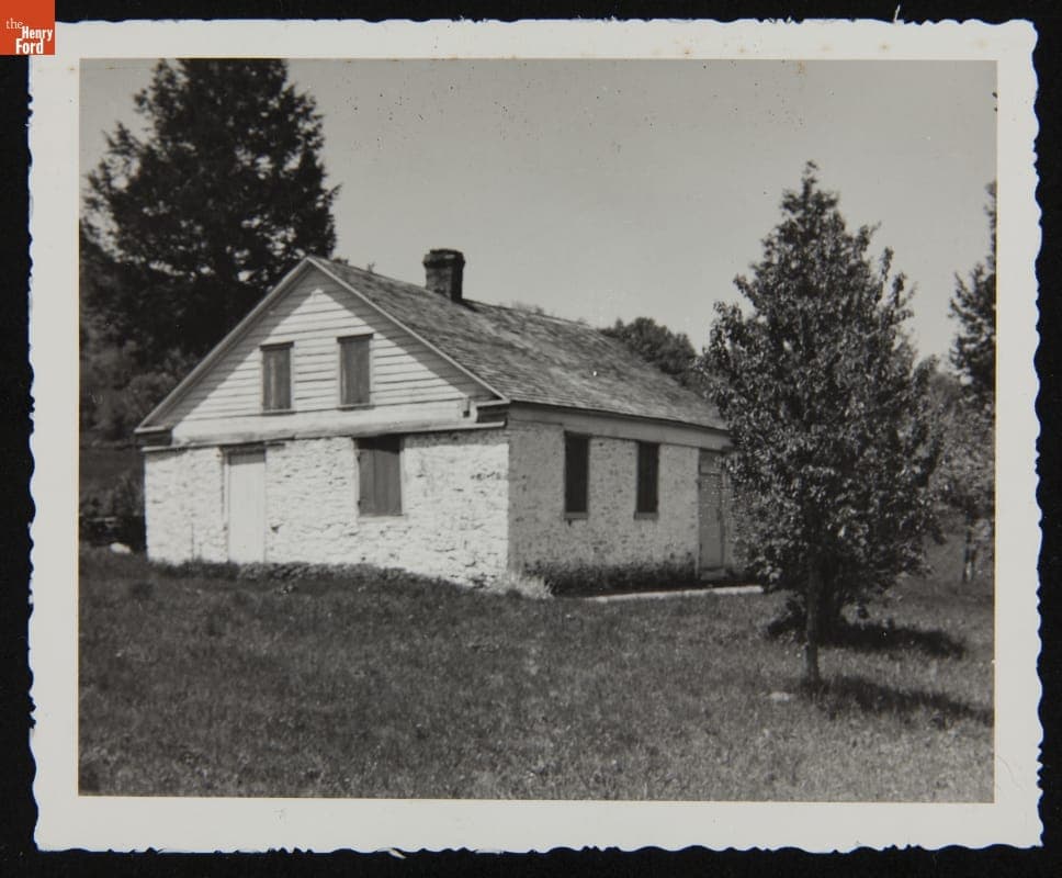 "Old Stone Jug" School Once Attended by John Burroughs, Roxbury, New York, 1944