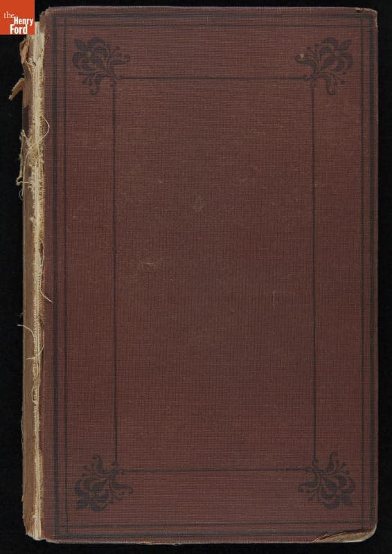 Book Used by Milton Wright, "Fragments of Science for Unscientific People," 1871