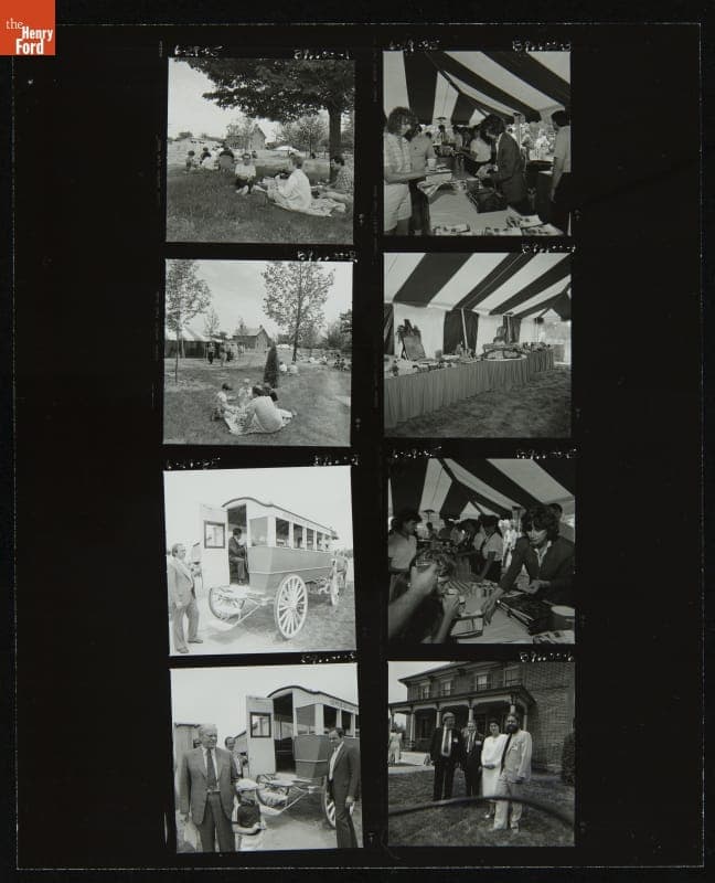 Firestone Farm Dedication Ceremony, Greenfield Village, June 29, 1985