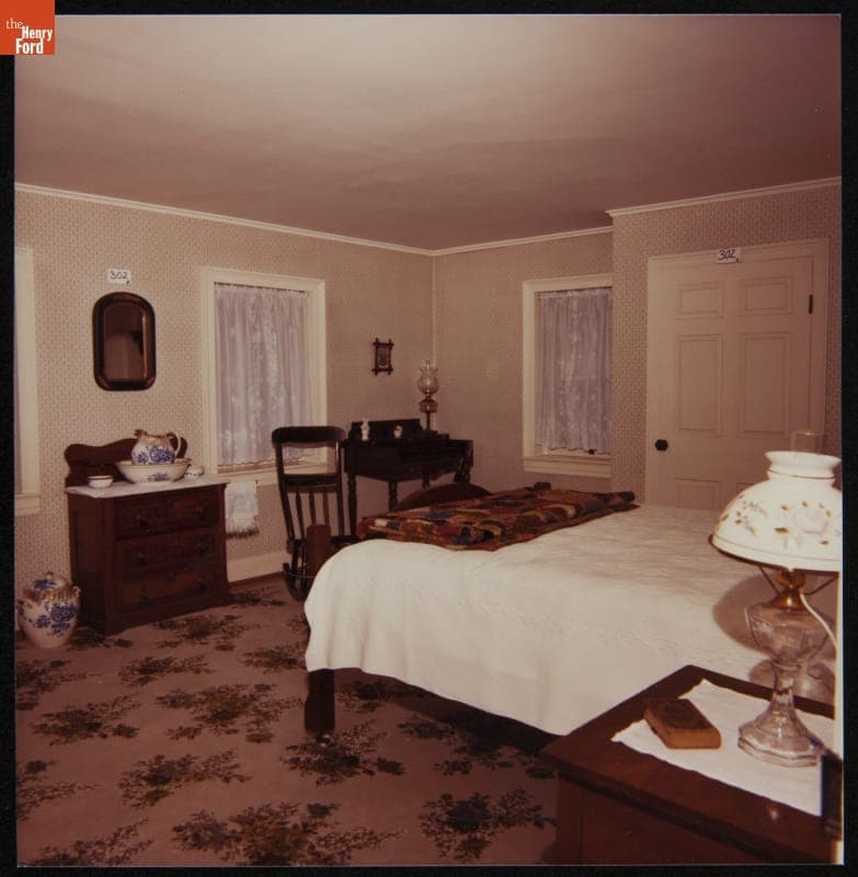 Southeast Bedroom in Firestone Farm at its Original Site, Columbiana County, Ohio, February 7, 1983
