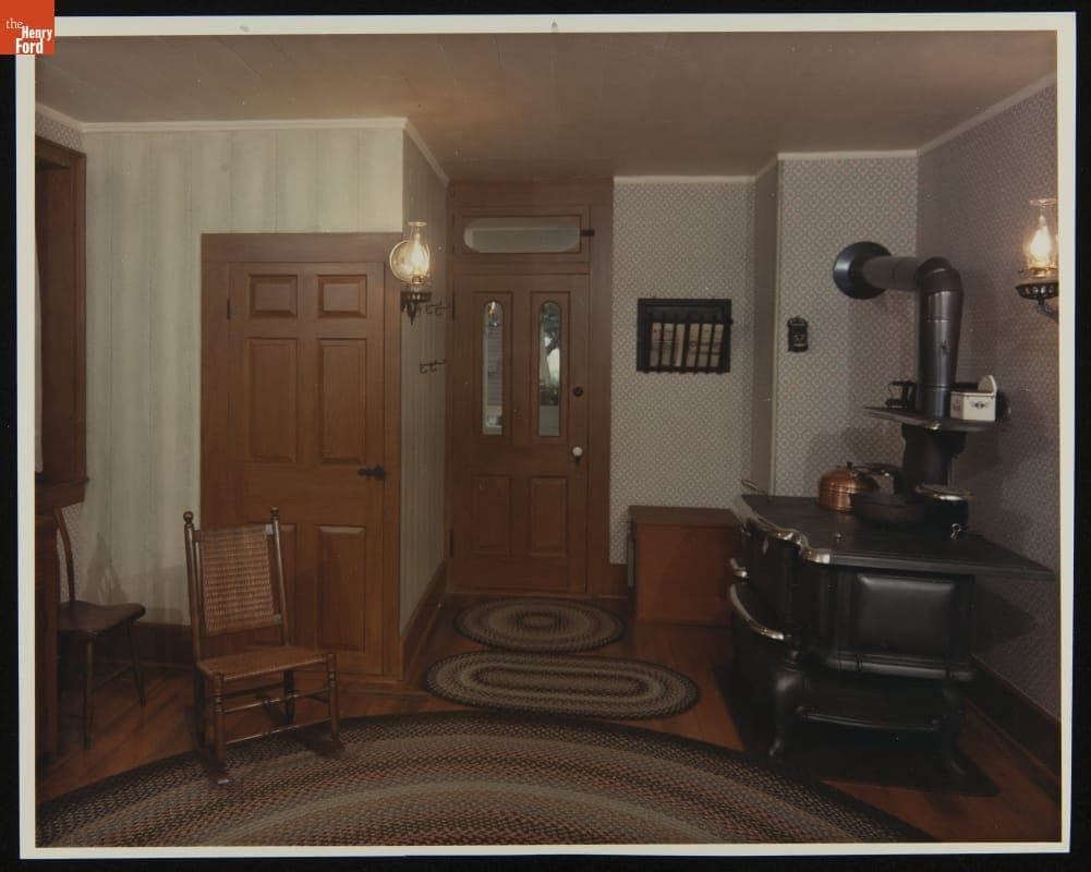 Kitchen in Firestone Farm at its Original Site, Columbiana County, Ohio, 1965