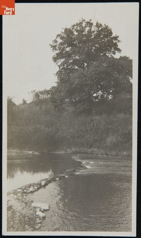 Scenic View Taken during Edsel Ford's 1915 Cross-Country Road Trip