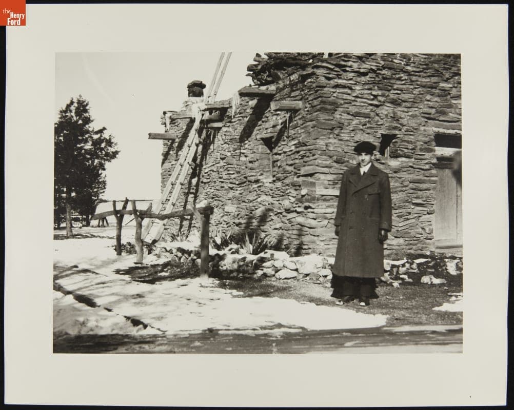Edsel Ford at Hopi House, Arizona, 1911