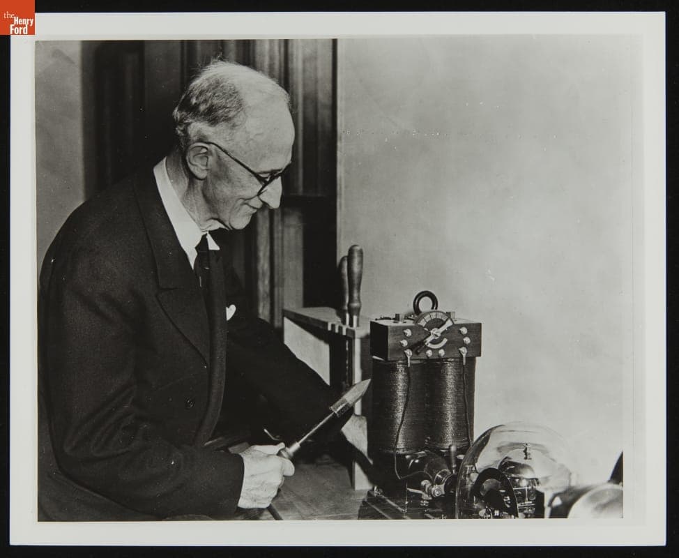 Edison Illuminating Company Building Dedication in Greenfield Village, November 8, 1944