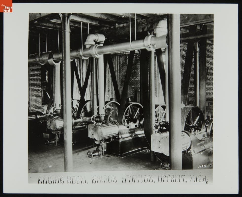 Detroit Edison Company Building, Formerly Edison Illuminating Company of Detroit, circa 1929