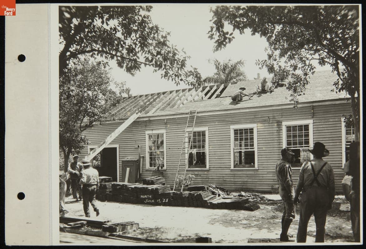 Thomas Edison's Fort Myers Laboratory, Fort Myers, Florida, June 19, 1928