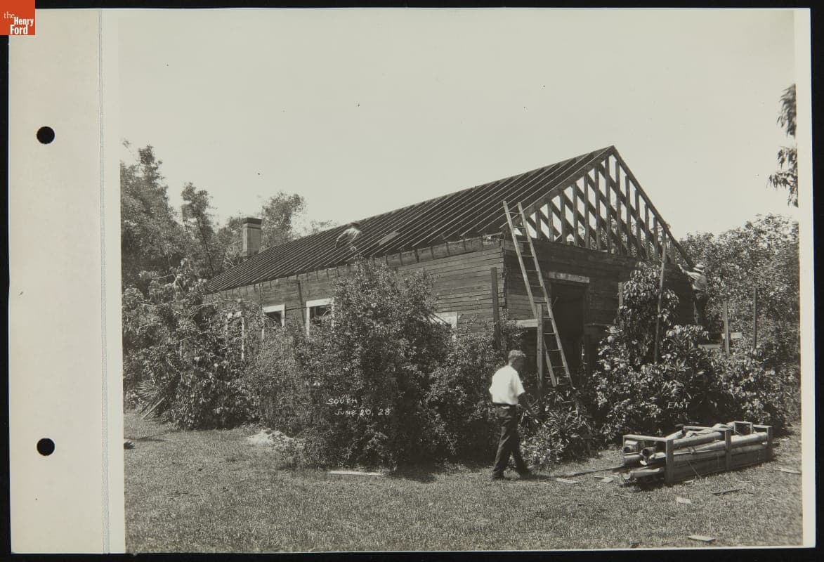 Thomas Edison's Fort Myers Laboratory, Fort Myers, Florida, June 20, 1928