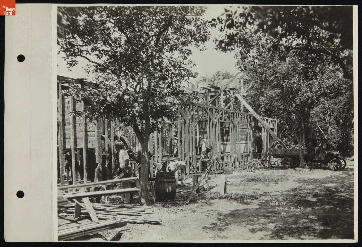 Thomas Edison's Fort Myers Laboratory, Fort Myers, Florida, June 21, 1928
