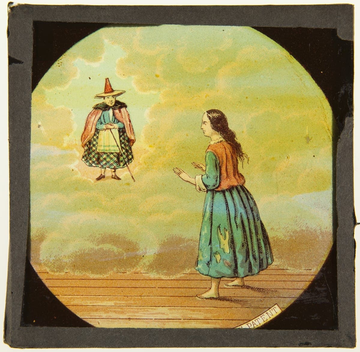 Lantern Slide, Cinderella, 1870-1920