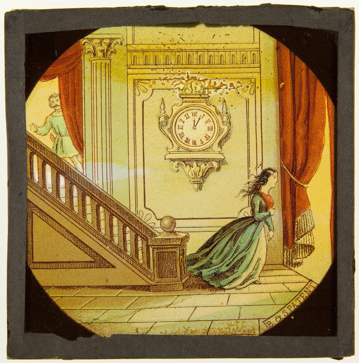 Lantern Slide, Cinderella, 1870-1920