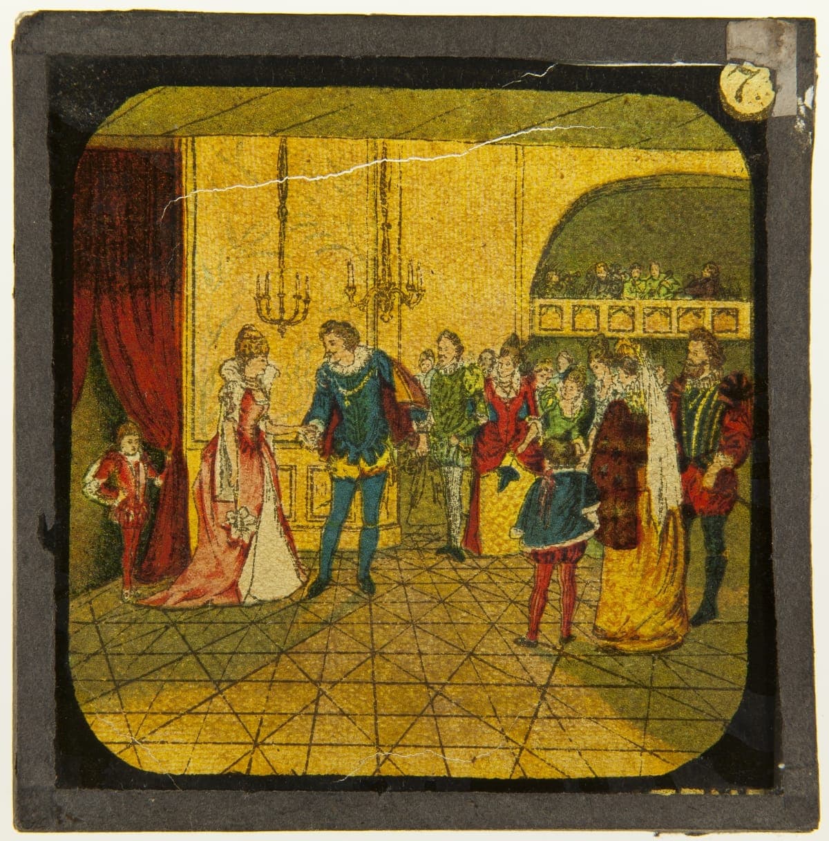 Lantern Slide, Cinderella, 1880-1889