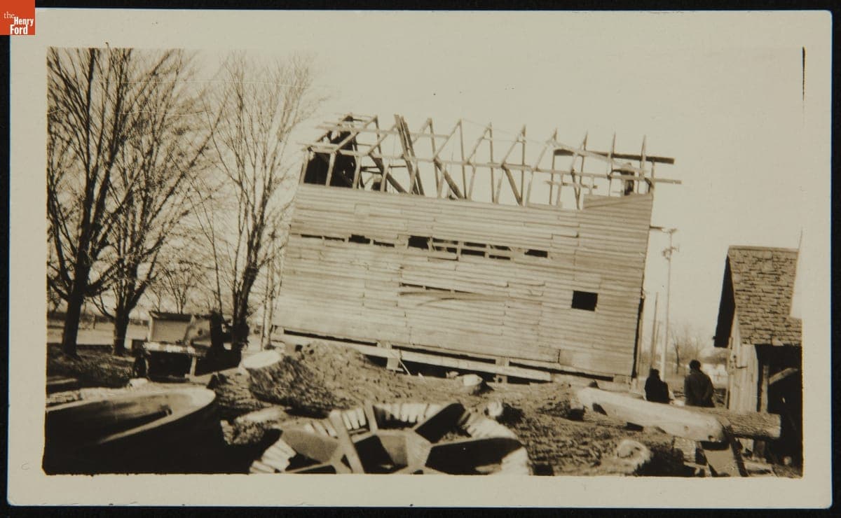 Loranger Gristmill on Stoney Creek near Monroe, Michigan, 1927-1928