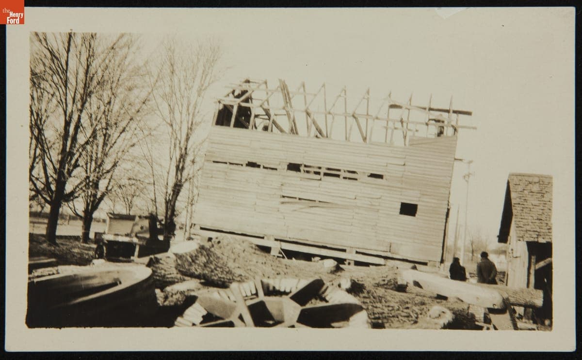 Loranger Gristmill on Stoney Creek near Monroe, Michigan, 1927-1928