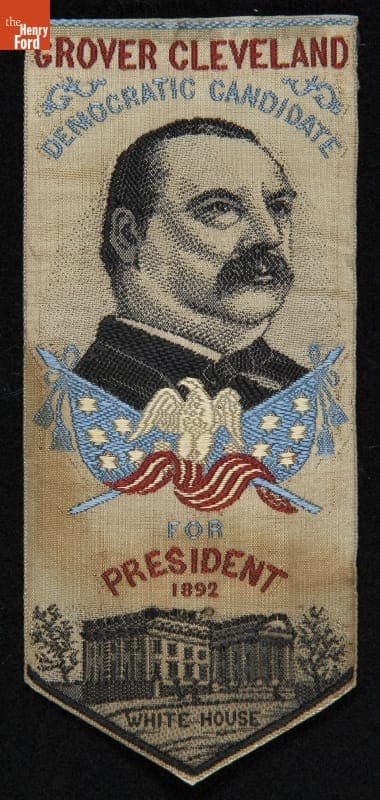 Grover Cleveland Ribbon, 1892