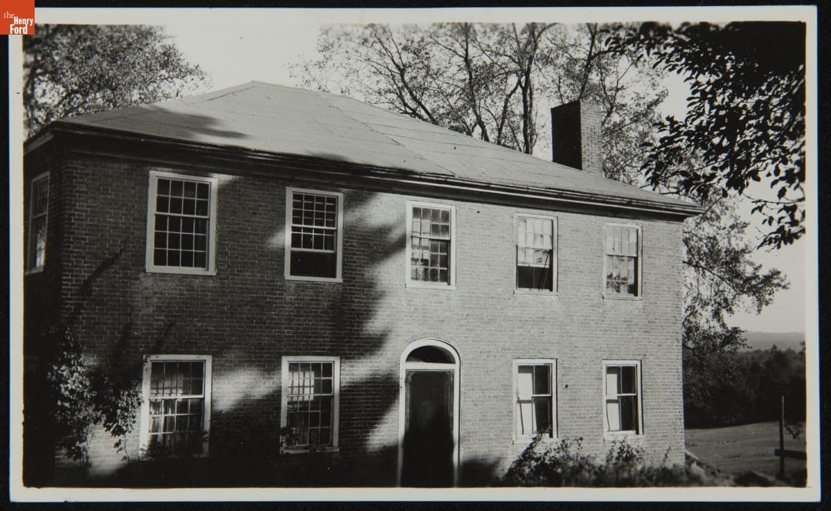 Luther Burbank Birthplace at its Original Site, Lancaster, Massachusetts, 1936