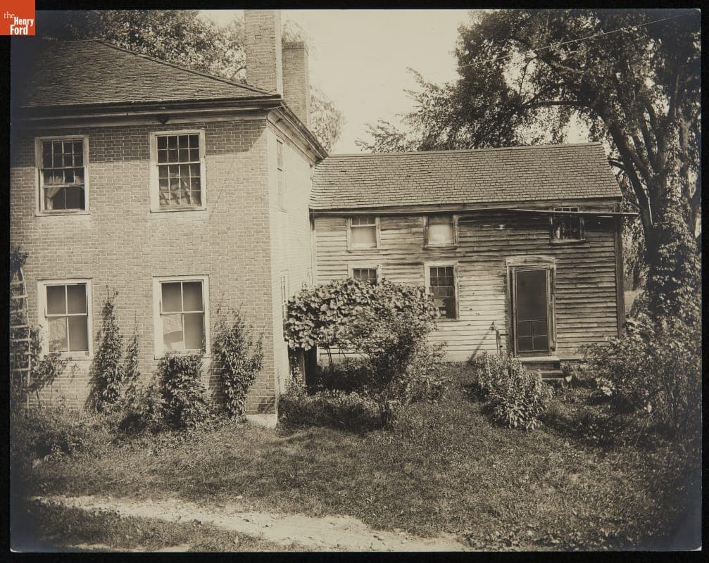 Luther Burbank Birthplace at its Original Site, Lancaster, Massachusetts, August 1928