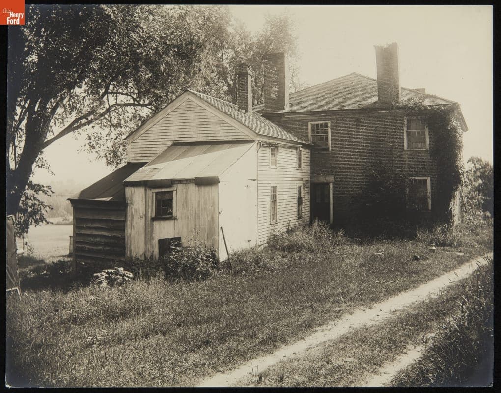 Luther Burbank Birthplace at its Original Site, Lancaster, Massachusetts, August 1928