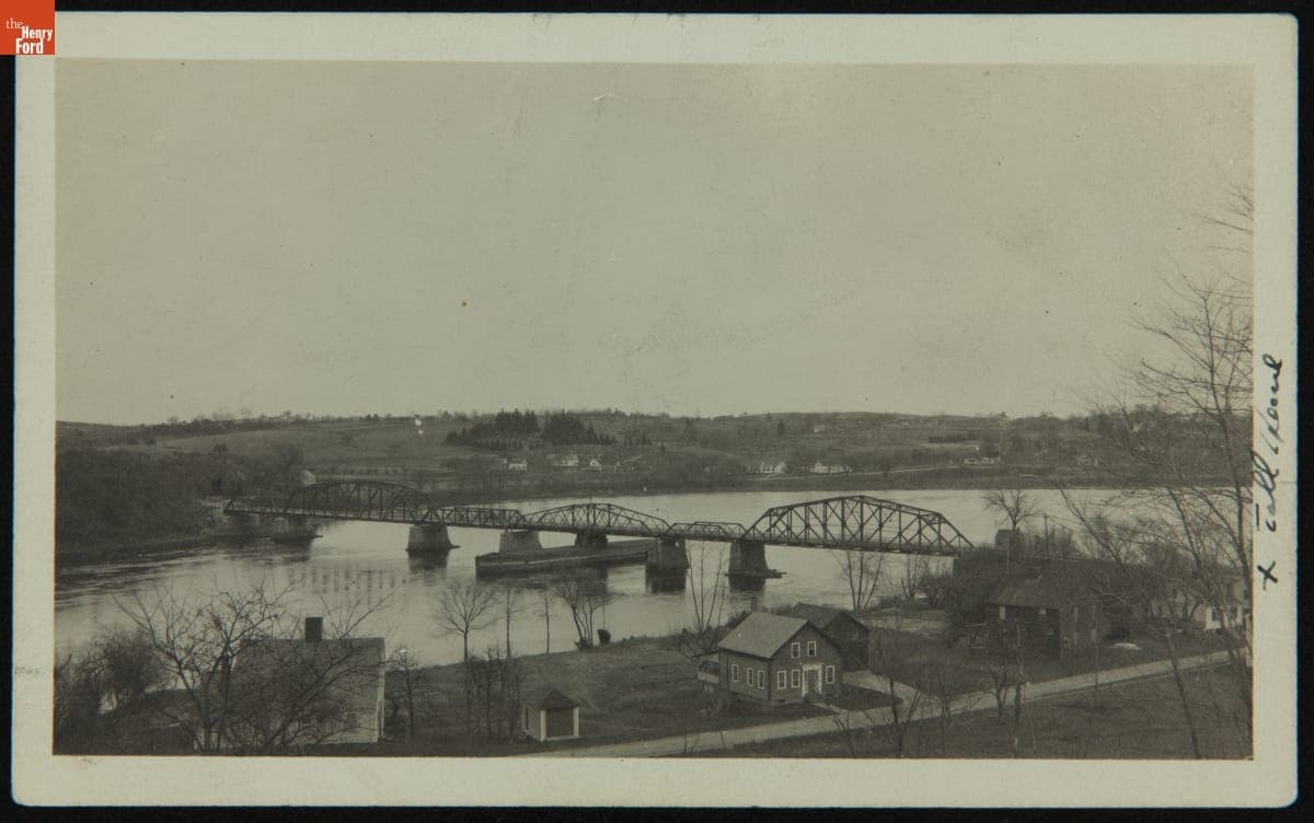 Rocks Village Toll House in East Haverhill, Massachusetts, 1916