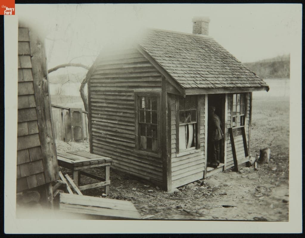 Rocks Village Toll House in East Haverhill, Massachusetts, 1928