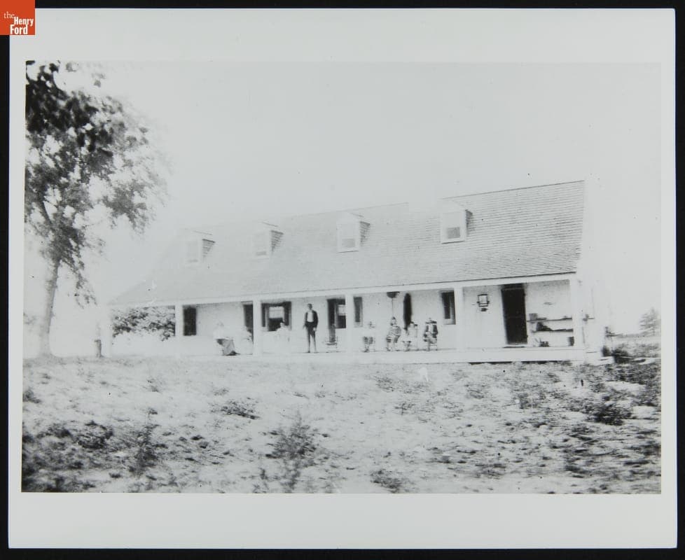 Susquehanna House at its Original Site, St. Mary's County, Maryland, circa 1898